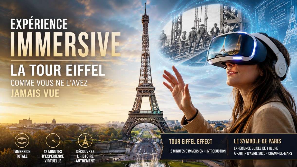 Der Eiffelturm neu erlebt: Wenn Geschichte durch die virtuelle Brille lebendig wird