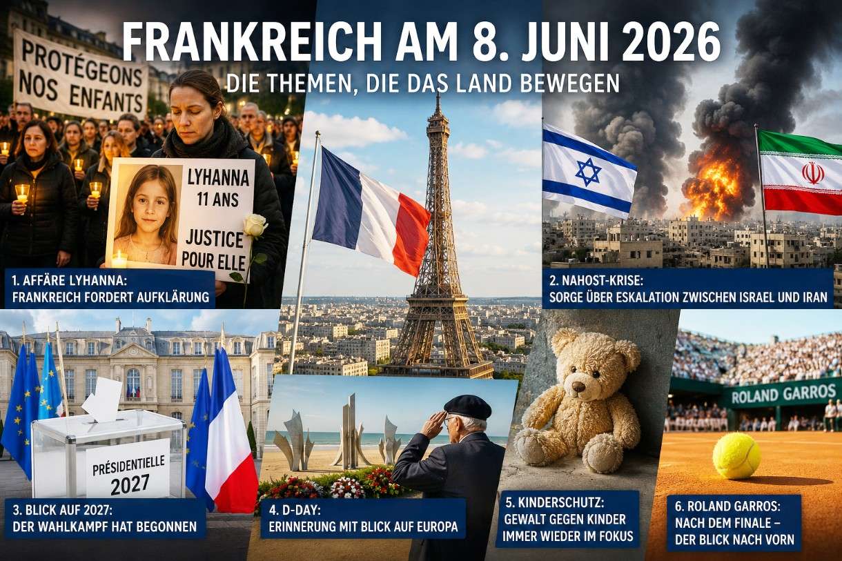 Tagesüberblick Frankreich – Was beschäftigt die französische Presse am 8. Juni 2026?