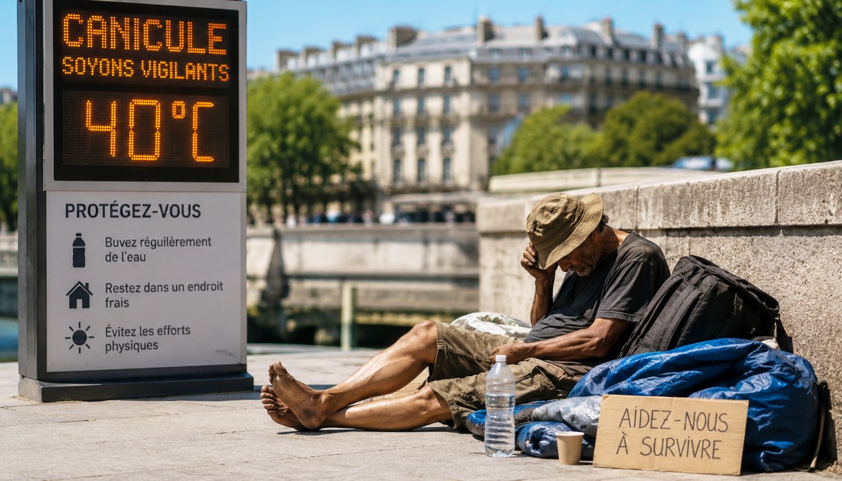 Hitzewelle bringt Obdachlose in Lebensgefahr