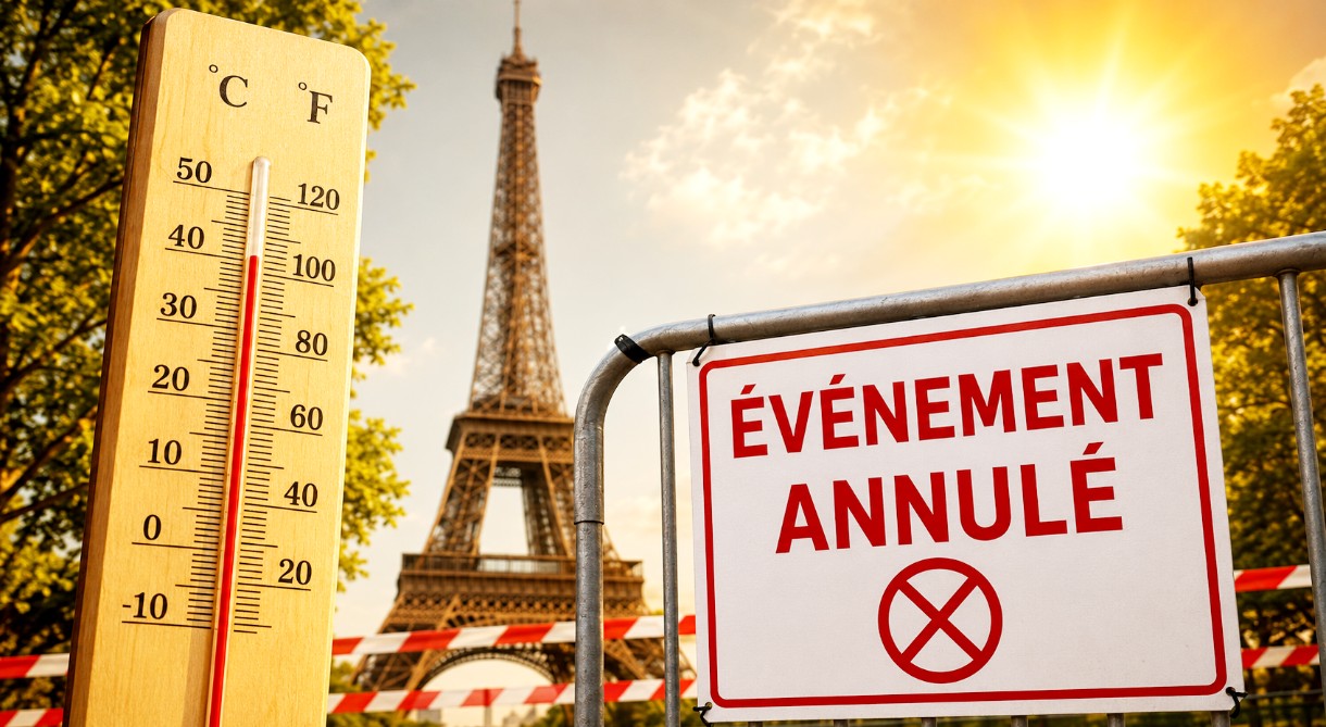 Hitzewelle: Immer mehr Veranstaltungen in Frankreich abgesagt