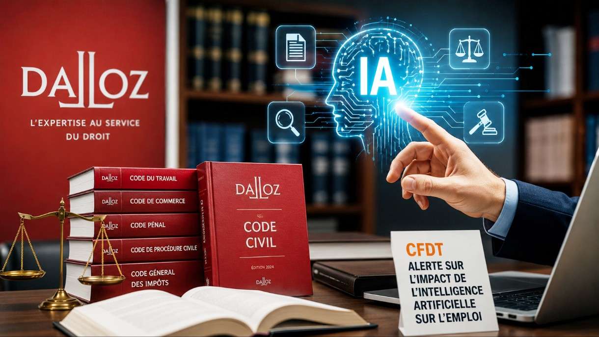 KI sorgt für Sorgen bei Dalloz: Gewerkschaft CFDT warnt vor Stellenabbau beim Juristenverlag