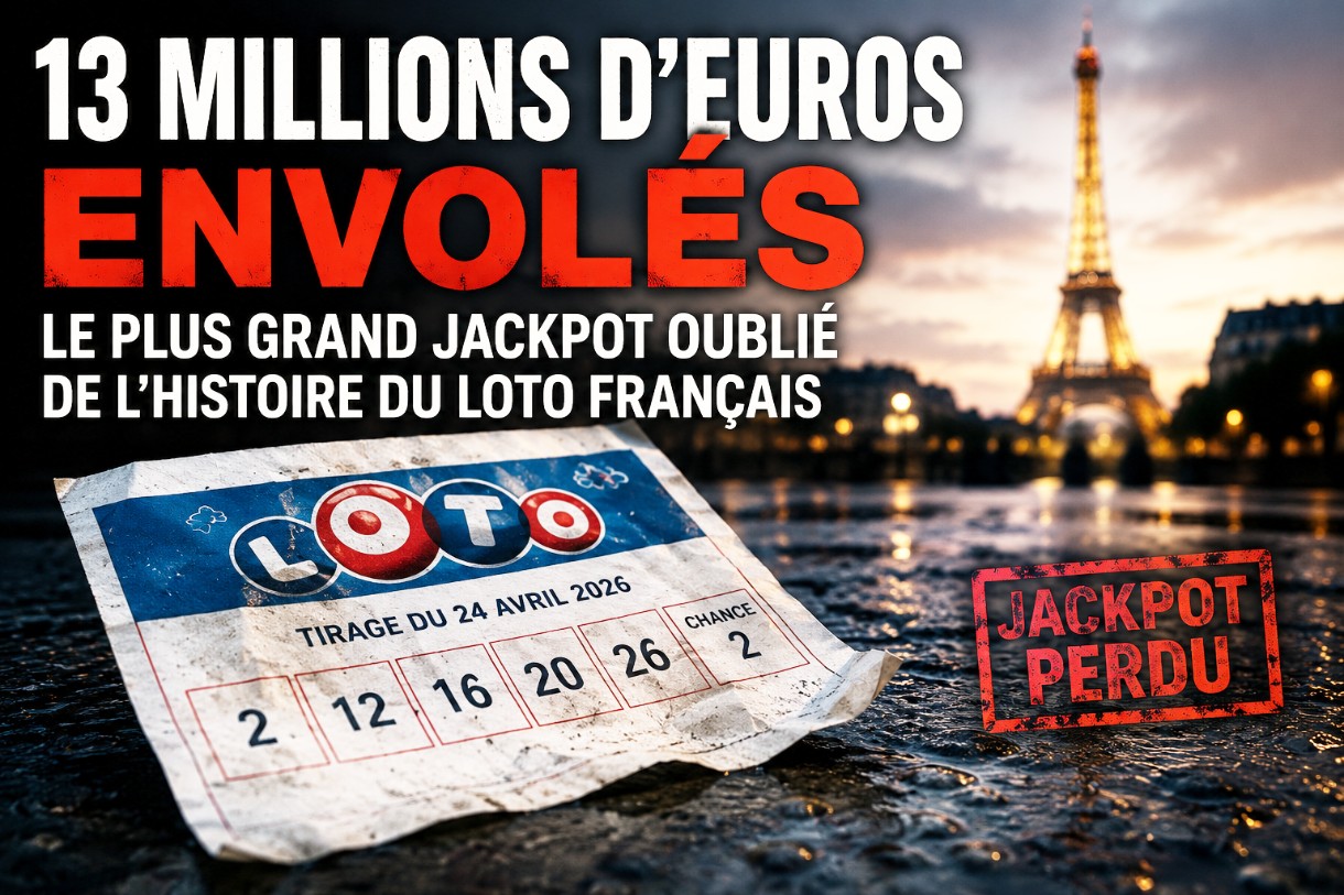 13 Millionen Euro für immer verloren: Das größte vergessene Lotto-Glück Frankreichs