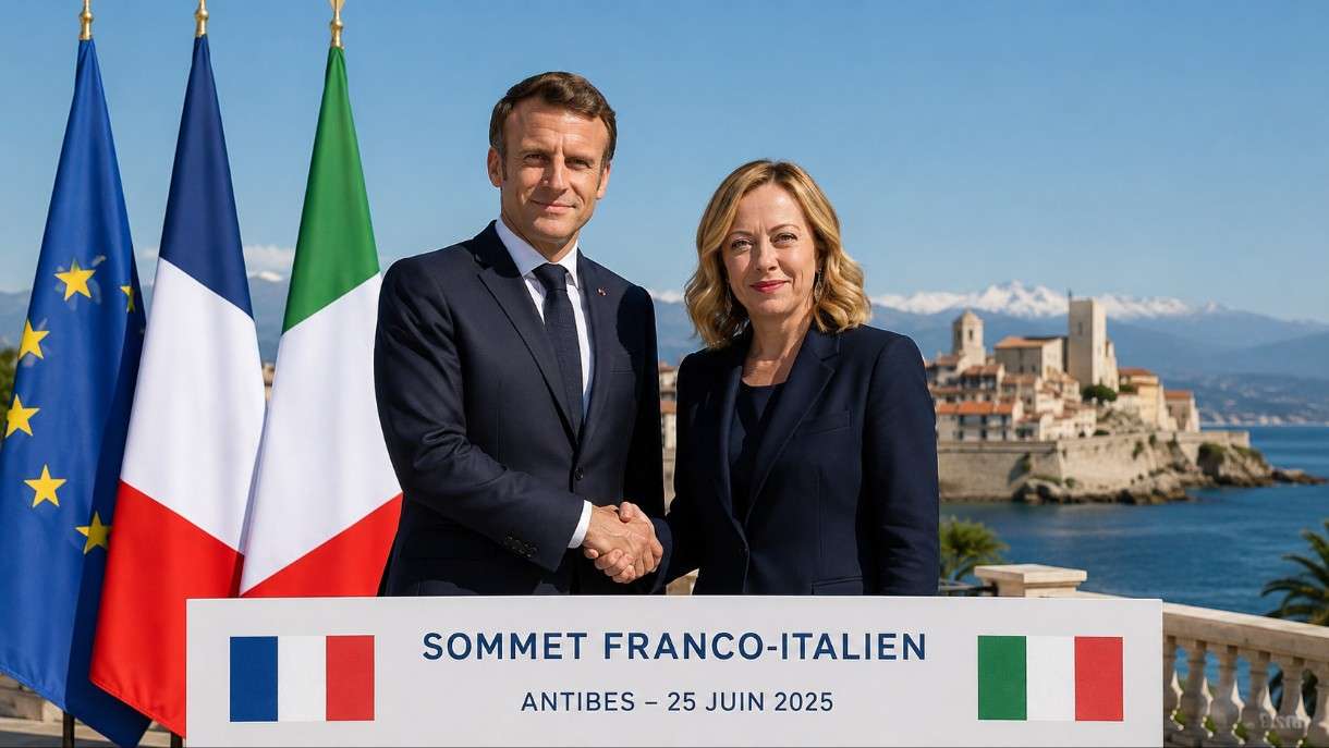 Macron und Meloni suchen in Antibes den Neustart der französisch-italienischen Beziehungen