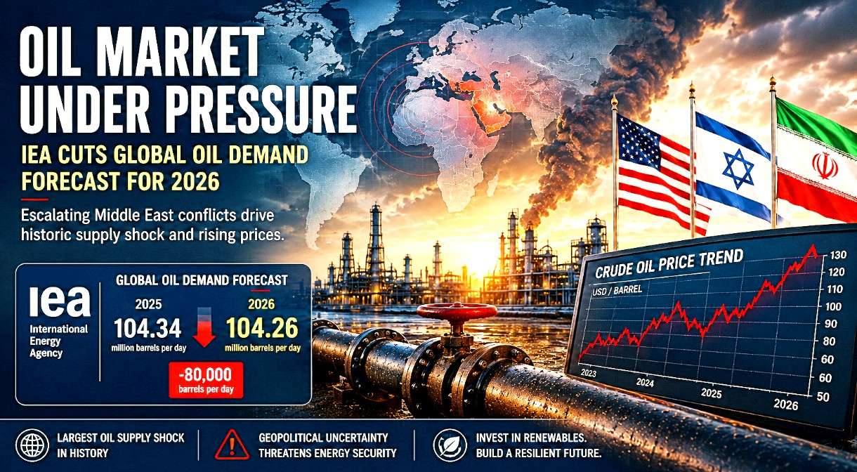 Ölmarkt unter Druck: Internationale Energieagentur senkt Nachfrageprognose deutlich