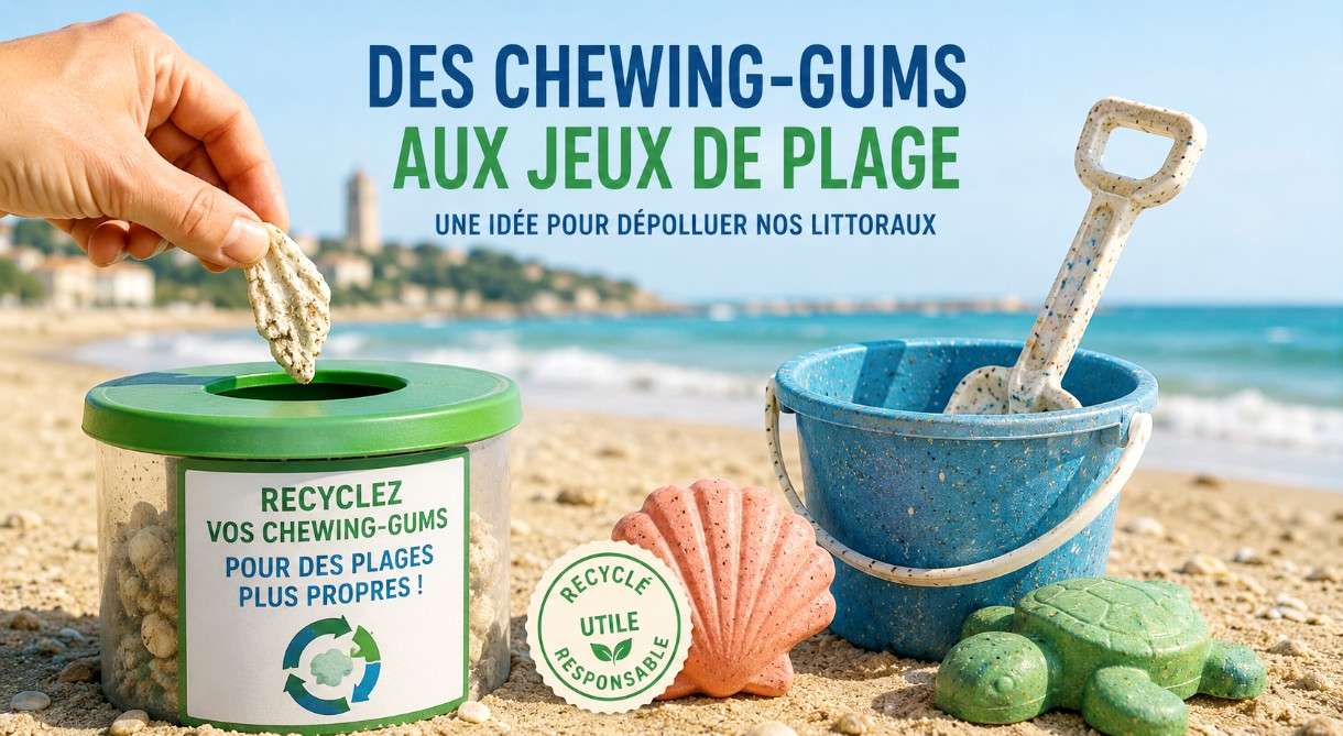 Kaugummis als Strandspielzeug: Wie eine Biologin französische Küsten sauberer machen möchte