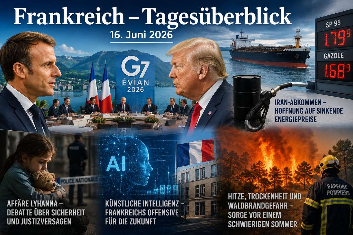 Frankreich zwischen Weltpolitik, Sicherheitsdebatten und Hitzesommer
