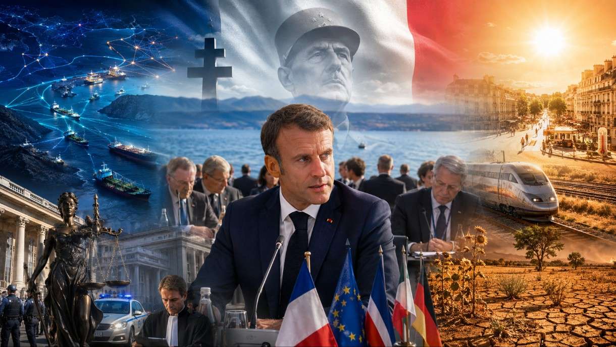 Zwischen Diplomatie, Hitzewelle und gesellschaftlicher Verunsicherung: Die fünf Themen, die Frankreich am 19. Juni 2026 bewegen