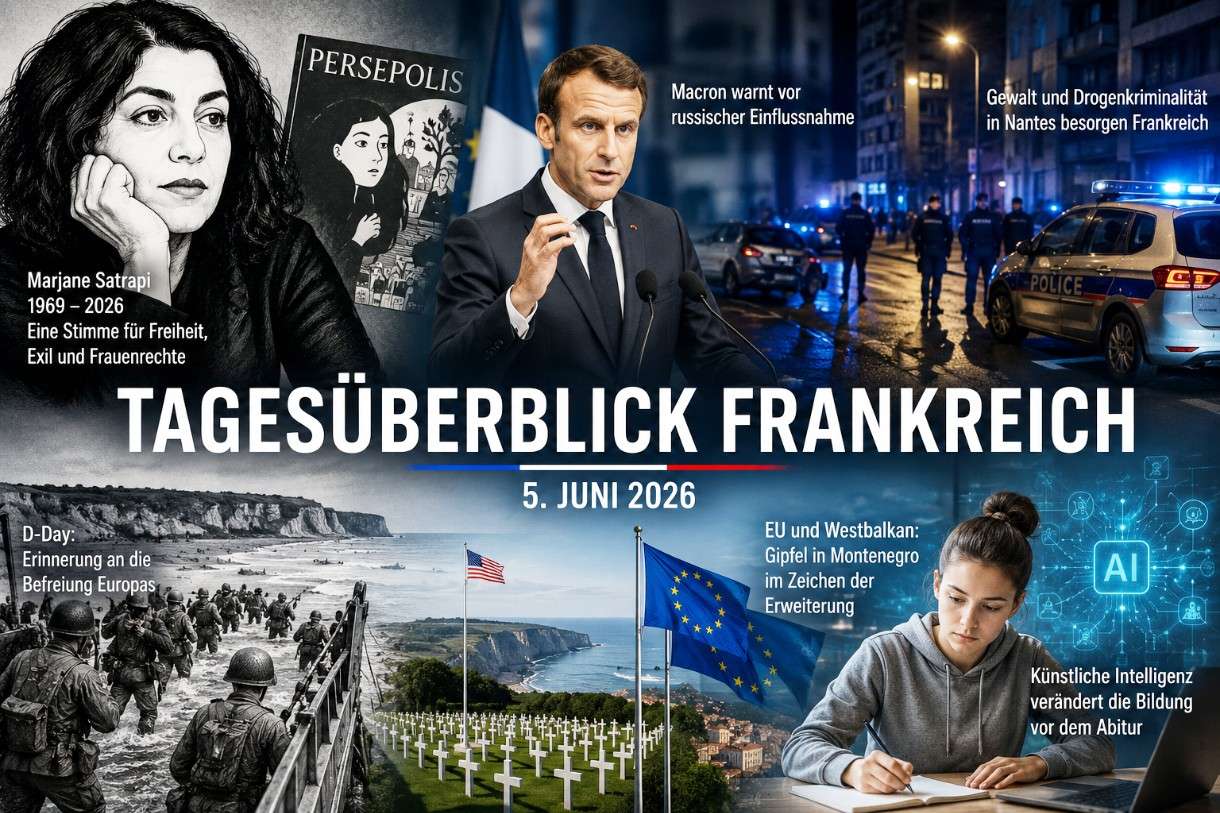 Tagesüberblick Frankreich – 5. Juni 2026