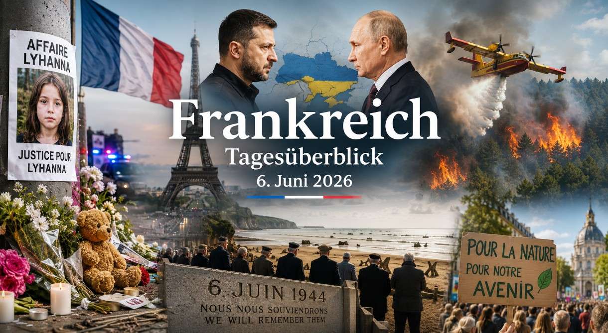 Tagesüberblick Frankreich – Was beschäftigt die französische Presse am Wochenende des 6. Juni 2026?