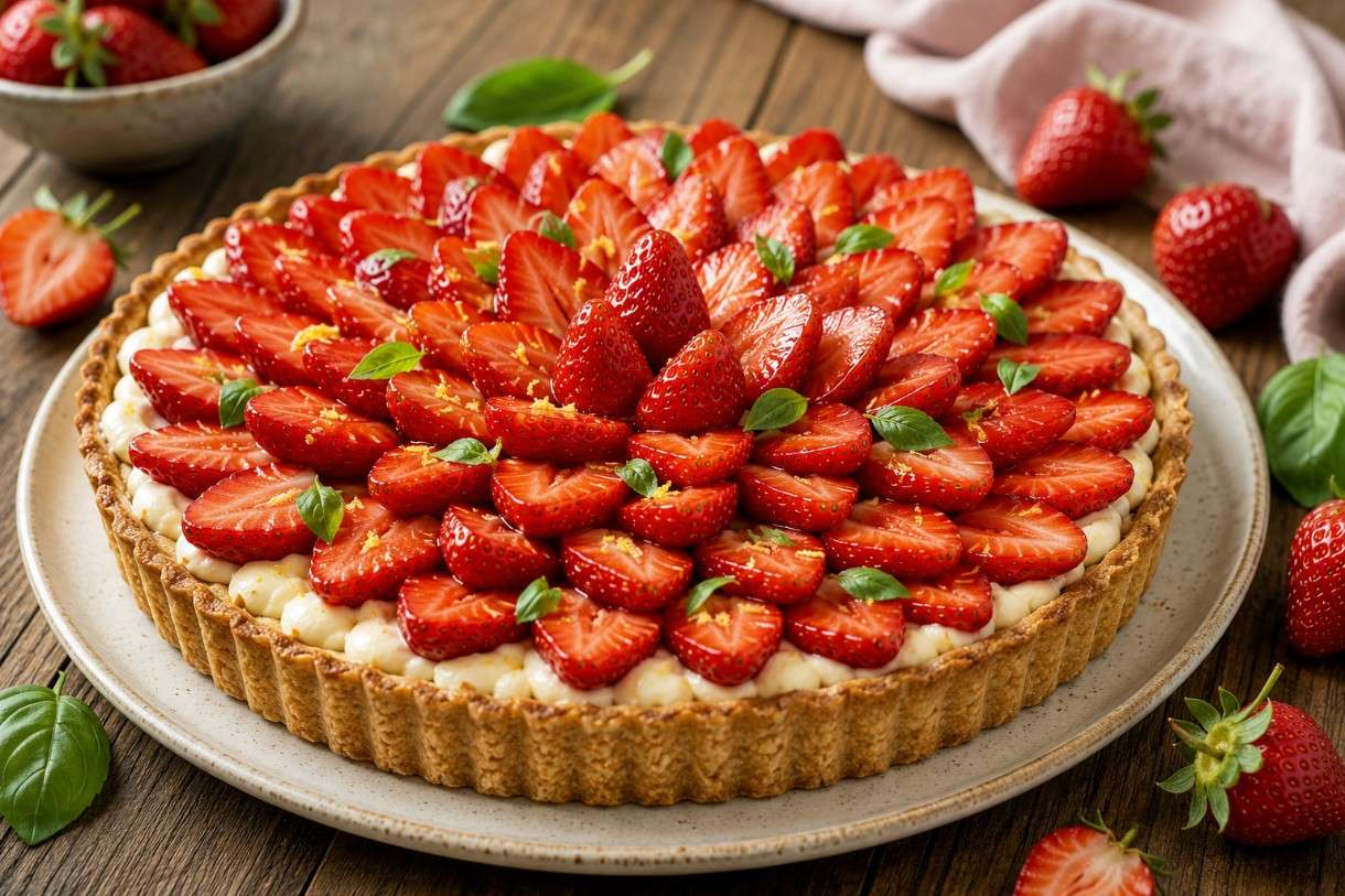 Tarte aux Fraises – Der moderne Klassiker der französischen Pâtisserie