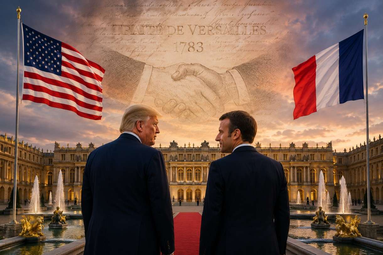 Versailles als Bühne der Macht: Macron setzt beim G7 auf symbolische Diplomatie mit Trump