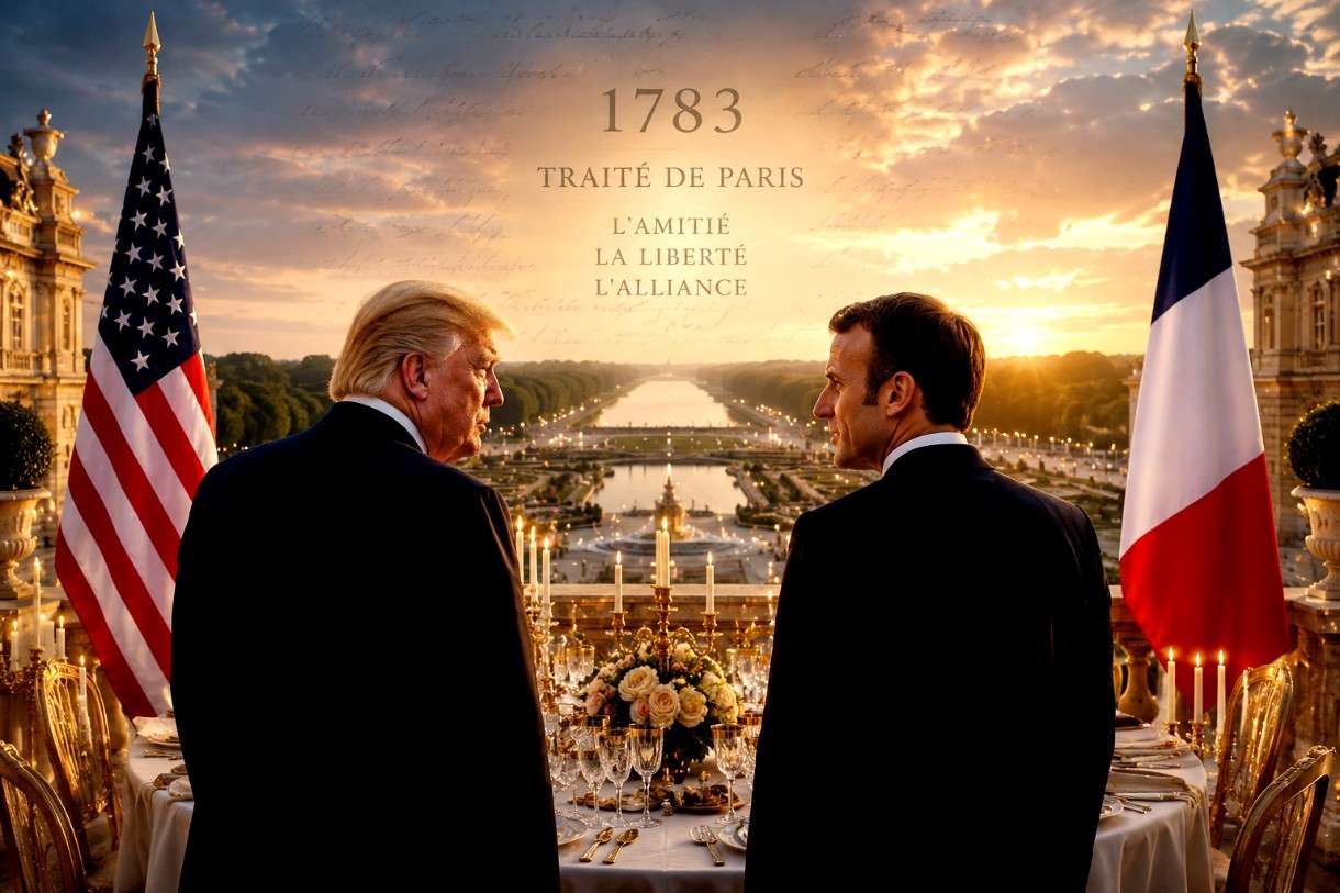 Versailles als Bühne der Macht: Macron und Trump inszenieren die Rückkehr der transatlantischen Symbolpolitik