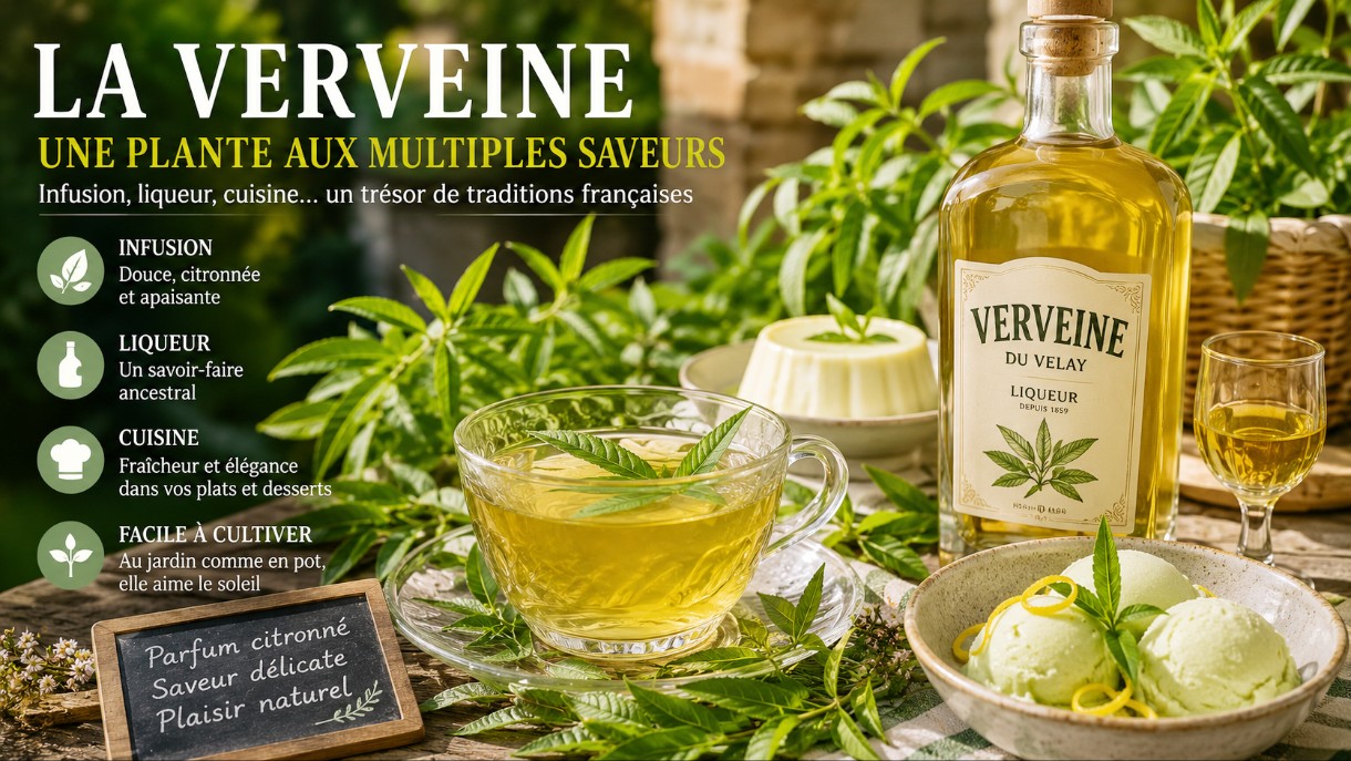 Verveine: Das aromatische Multitalent zwischen Tradition, Genuss und französischer Lebensart