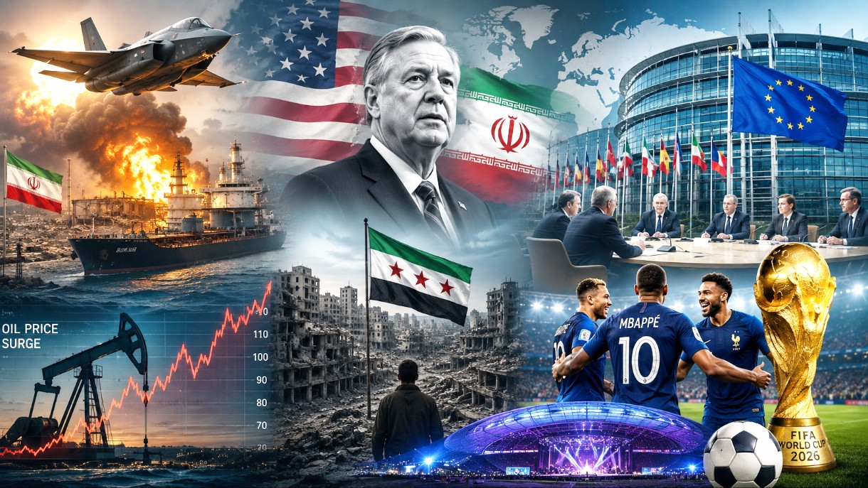 Blick in die Welt: Nahost, Weltpolitik und Fußball-WM bestimmen die internationale Agenda
