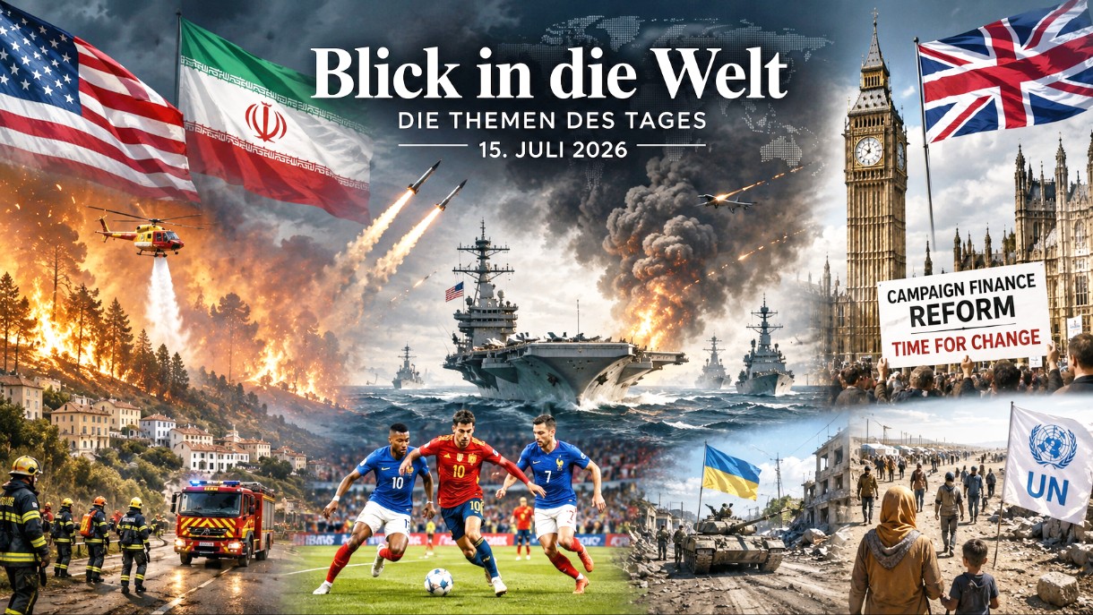 Blick in die Welt: Diese Themen beherrschen die internationale Presse am 15. Juli 2026
