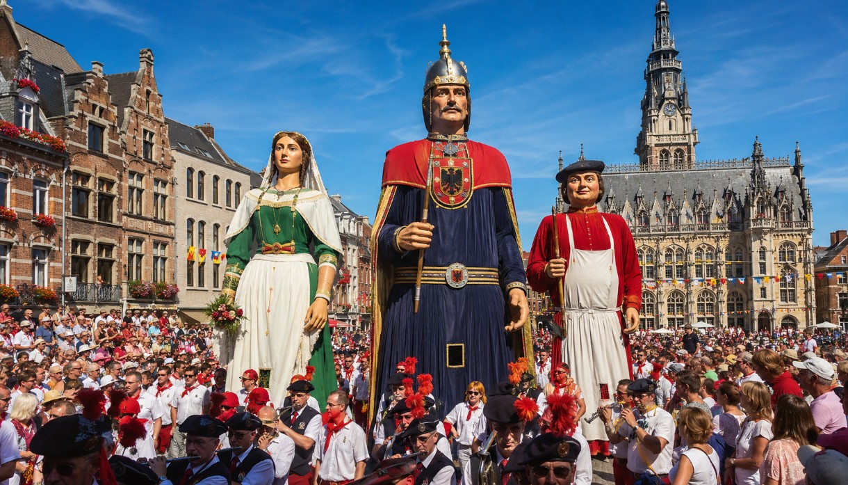 Douai und die Gayant Feste: Wenn Riesen eine ganze Stadt in Bewegung versetzen