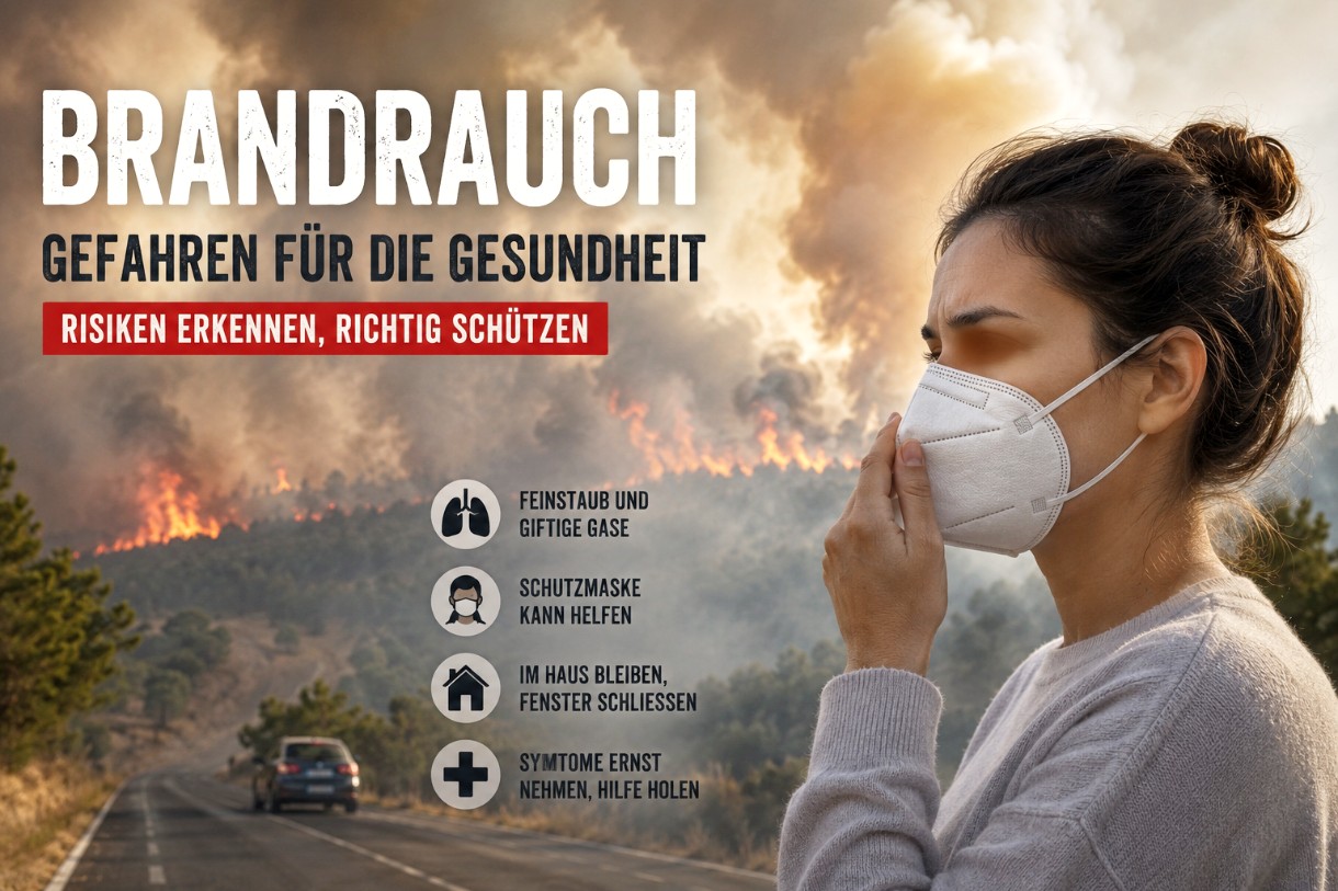 Brandrauch: Welche Gesundheitsgefahren Rauch mit sich bringt – und wie Sie sich wirksam schützen