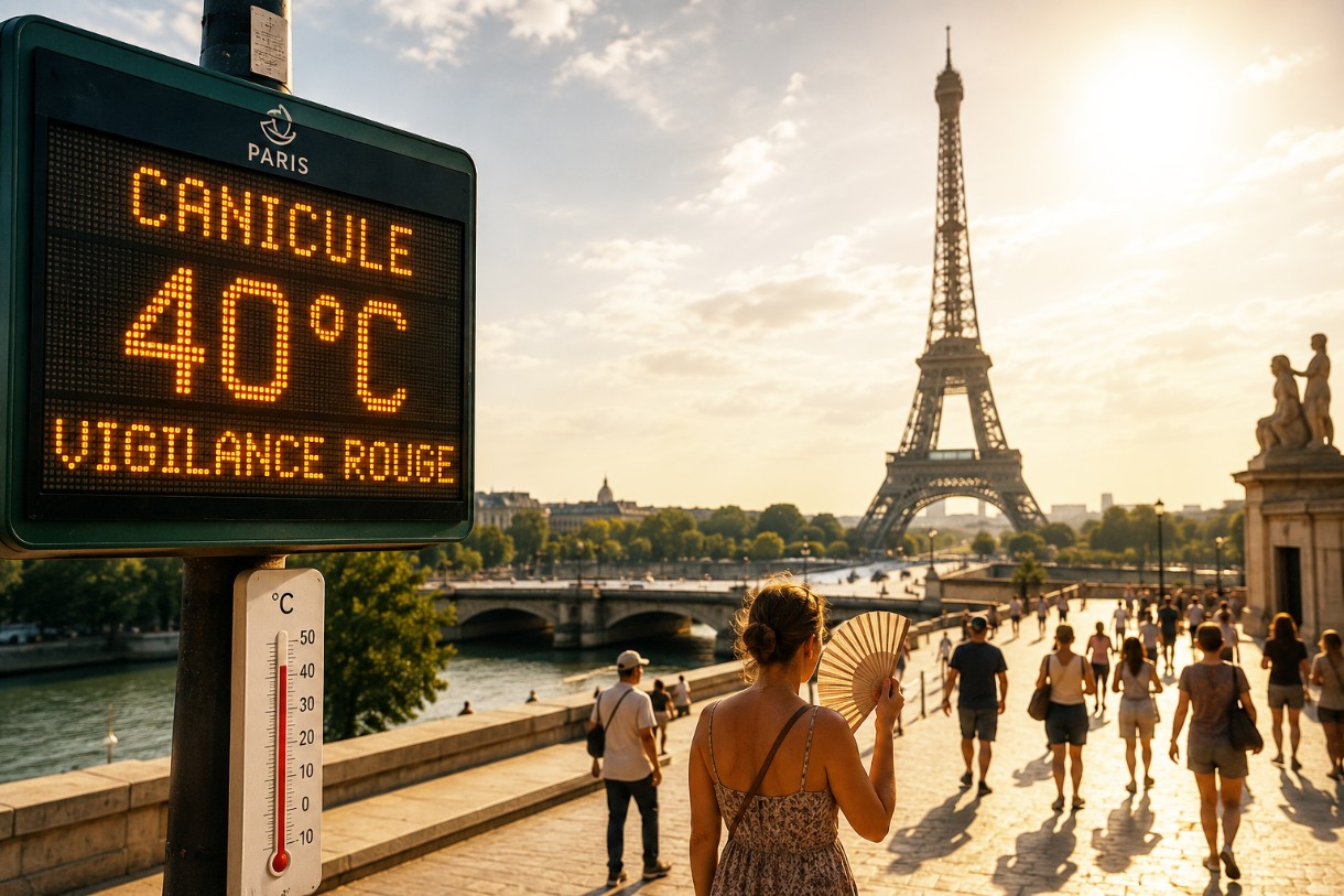 Frankreich muss lernen, mit der Hitze zu leben