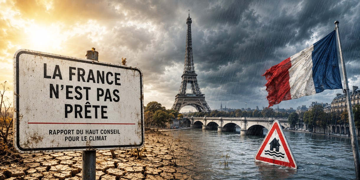 Frankreich ist auf den Klimawandel nicht vorbereitet