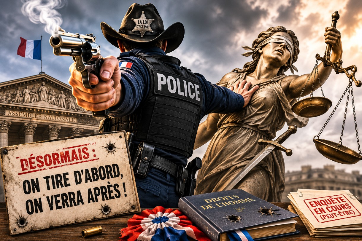 Kommentar: Cowboys in Uniform – erst schießen, dann fragen? Willkommen im neuen Frankreich.