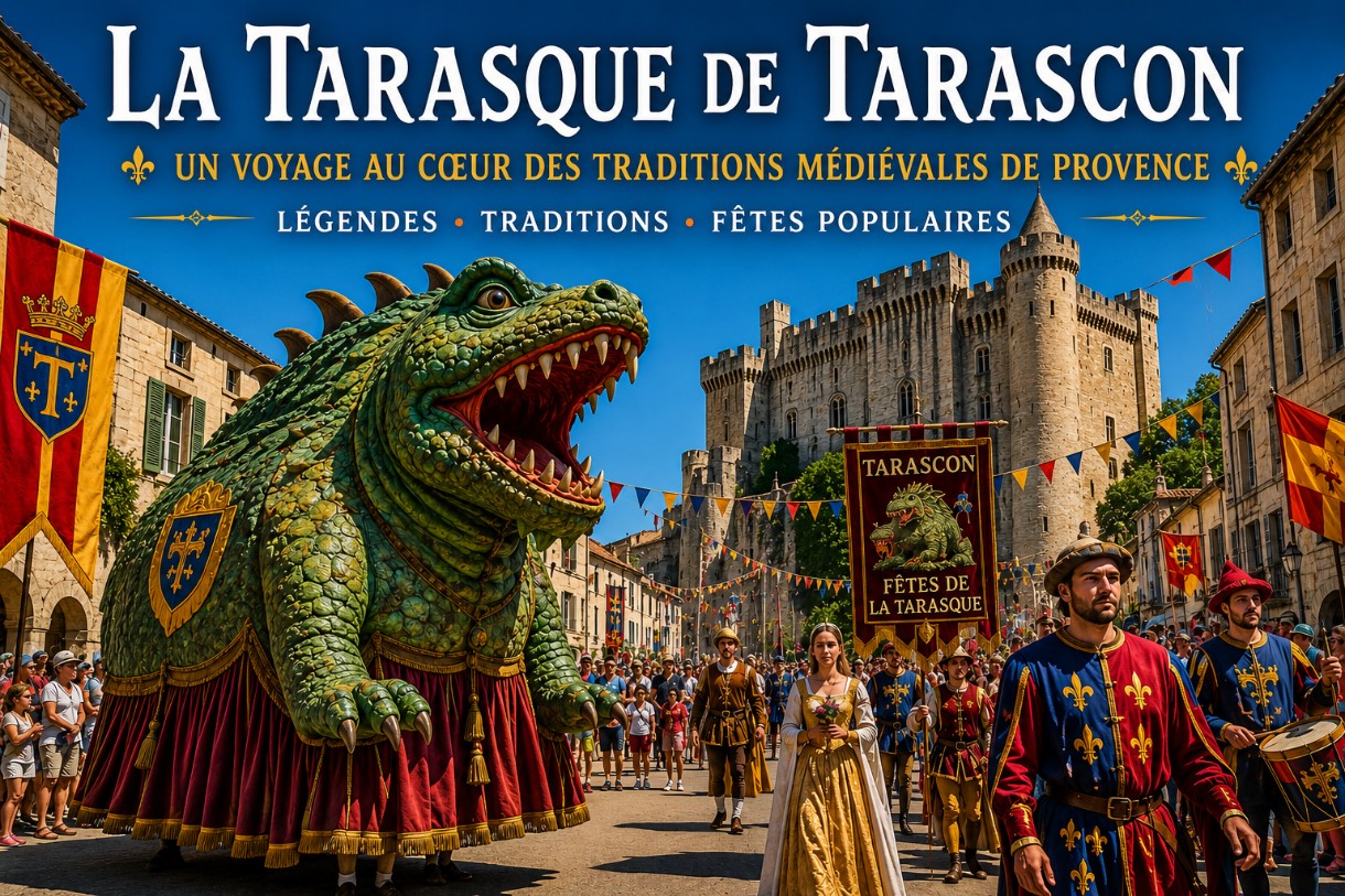 Die Tarasque von Tarascon: Eine Reise mitten hinein in das lebendige Mittelalter der Provence