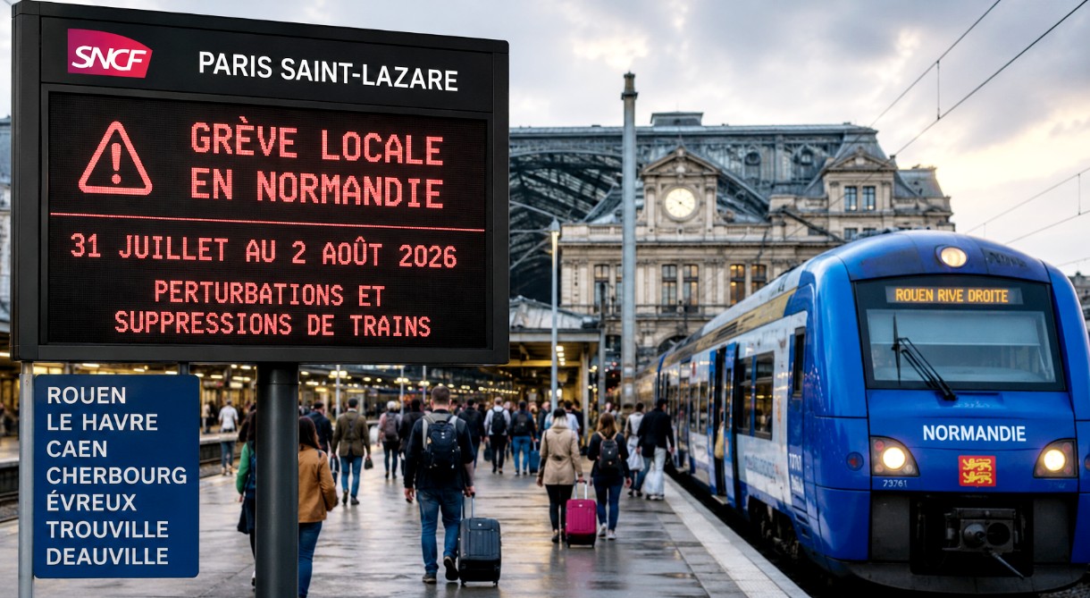 Lokaler-SNCF-Streik-in-der-Normandie_Illustration
