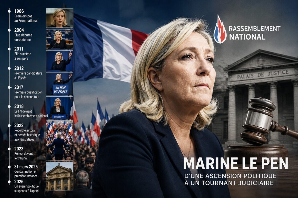 Marine Le Pen: Der lange Weg vom Front National auf die Anklagebank