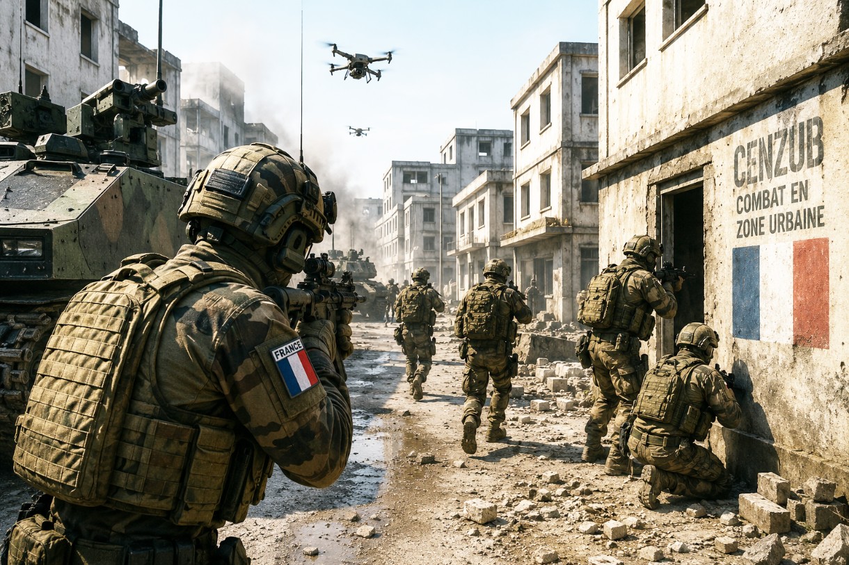 Frankreich bereitet sich auf den Häuserkampf vor: Die Armee trainiert für den Krieg in der Stadt