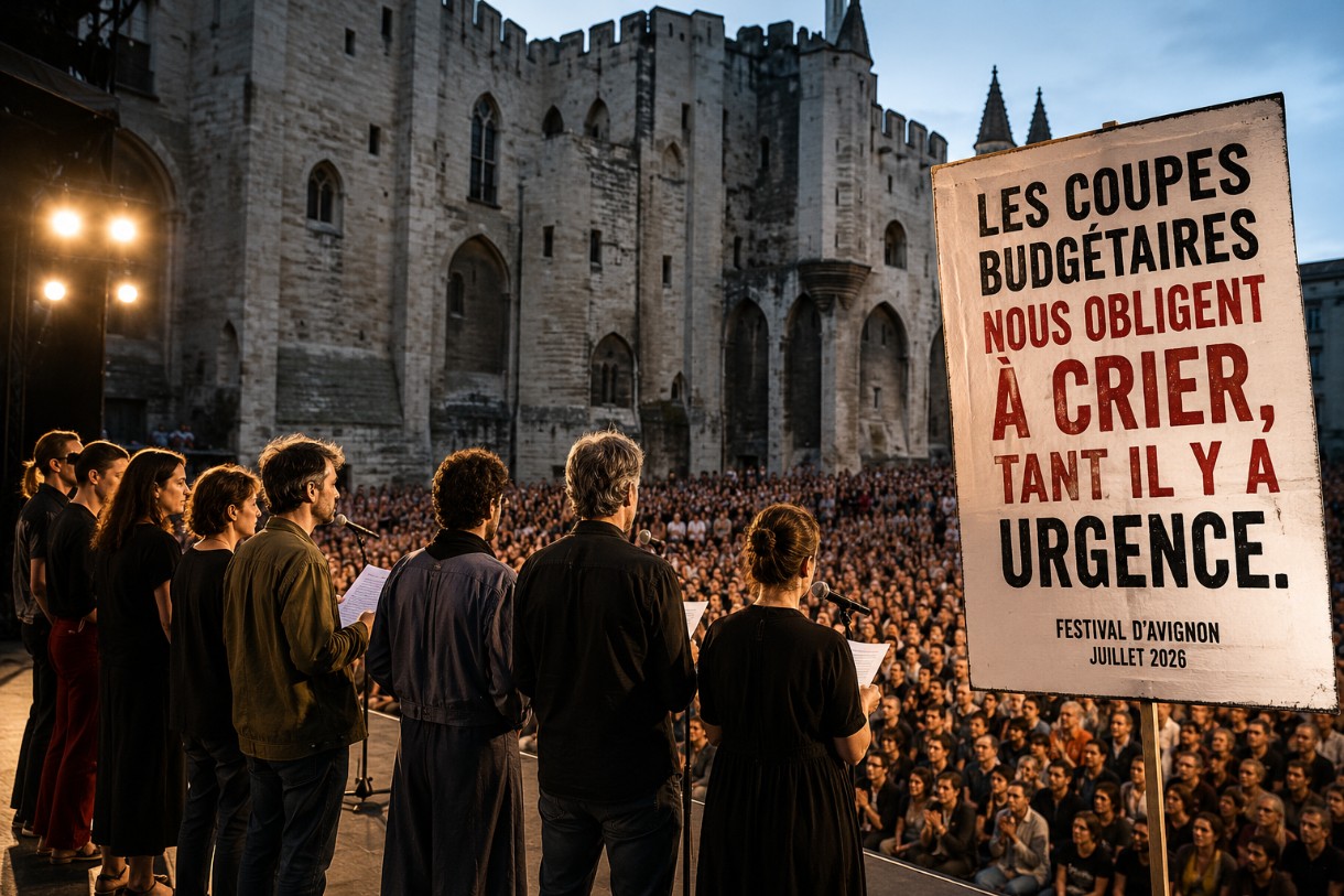 Avignons Kulturschaffende stellen Macron ein Ultimatum