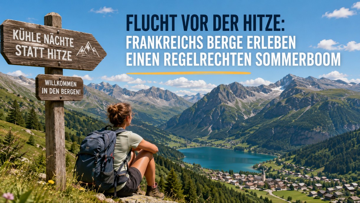 Flucht vor der Hitze: Frankreichs Berge erleben einen regelrechten Sommerboom