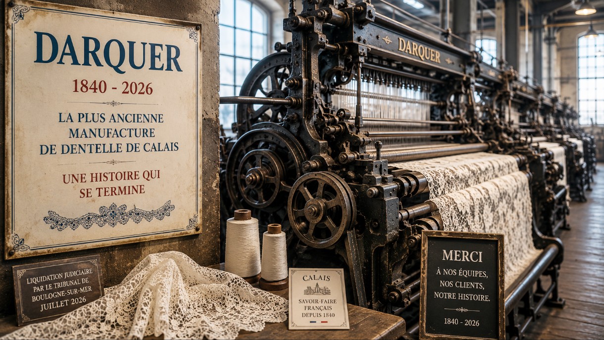 Das Ende einer Legende: Calais verliert seine älteste Spitzenmanufaktur