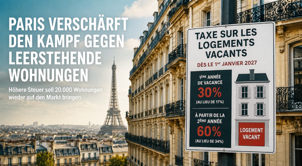 Paris verschärft den Kampf gegen leerstehende Wohnungen