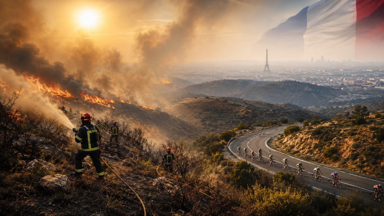 Frankreich zwischen Flammen, Hitzewelle und politischer Spannung: Diese Themen bestimmen den 7. Juli
