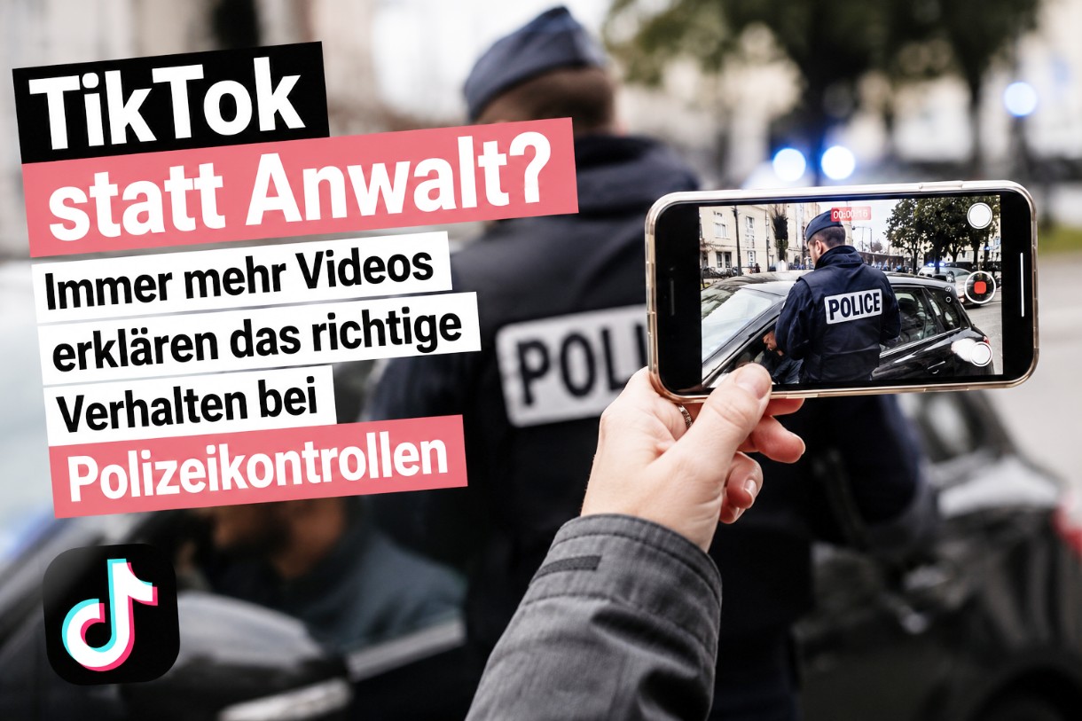 TikTok-statt-Anwalt-bei-Polizeikontrollen_Illustration