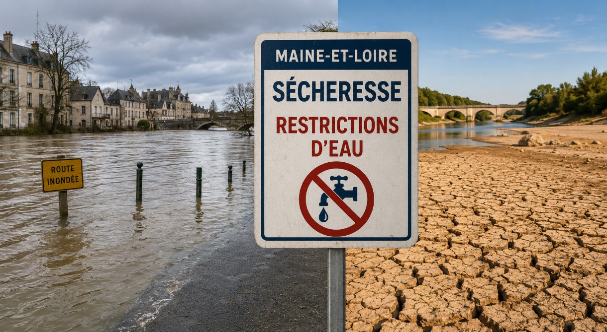 Nach den Winterfluten kommt die Dürre: Im Maine-et-Loire gelten bereits wieder Wasserbeschränkungen