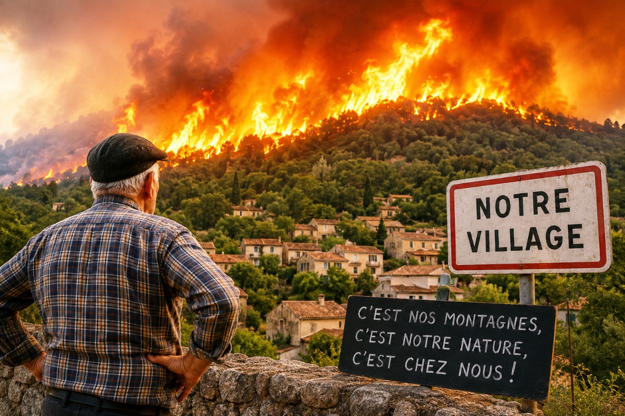 „Das sind unsere Berge, das ist unsere Natur, das ist unser Zuhause“ – Warum manche Bewohner trotz der Waldbrände ihre Häuser nicht verlassen wollen
