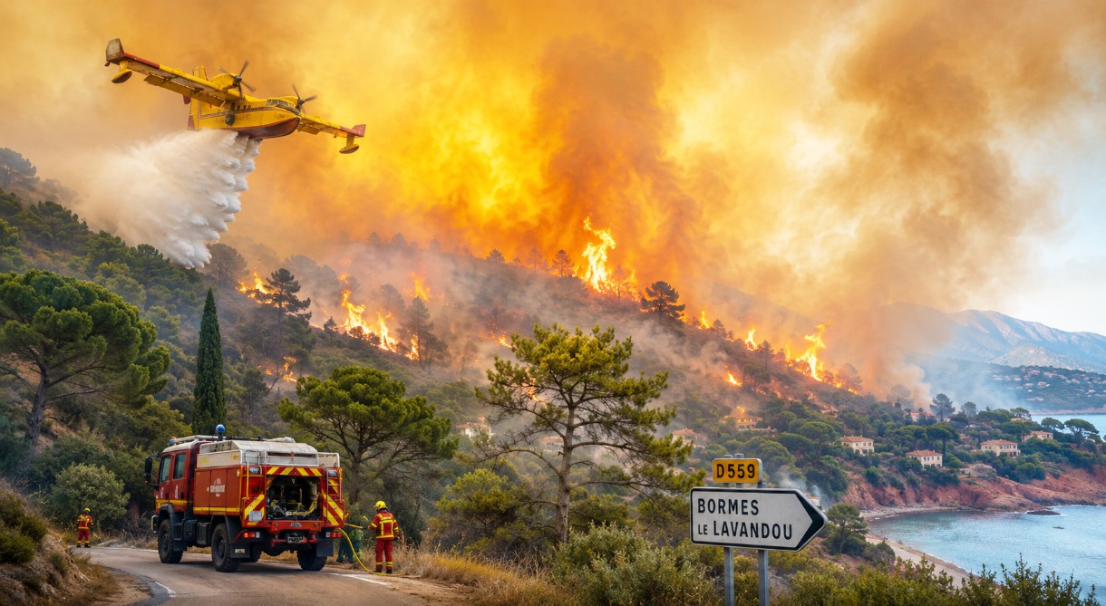 Dürre verschärft Waldbrandgefahr: Flammen setzen Var und Korsika unter Druck