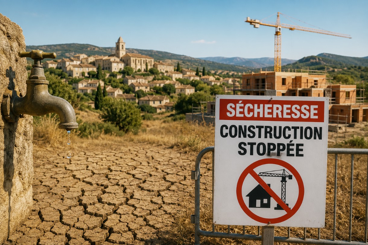 Wenn das Wasser knapp wird: Gemeinden im Var stoppen den Wohnungsbau