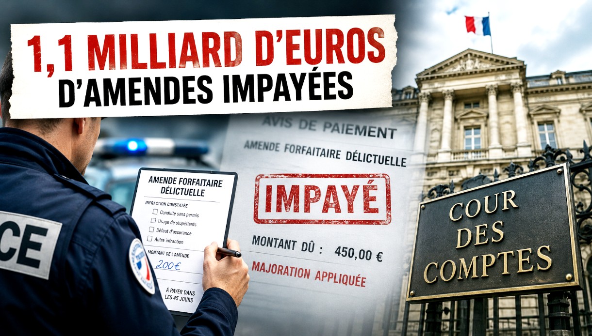 Frankreichs Milliardenberg aus unbezahlten Geldstrafen