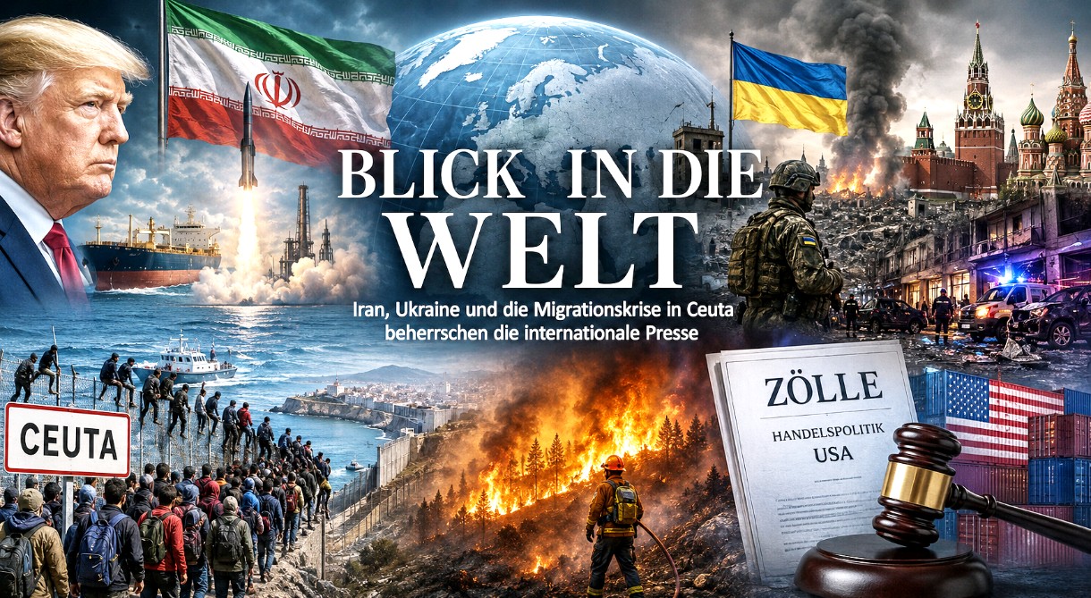Blick in die Welt: Iran, Ukraine und die Migrationskrise in Ceuta prägen die internationale Agenda