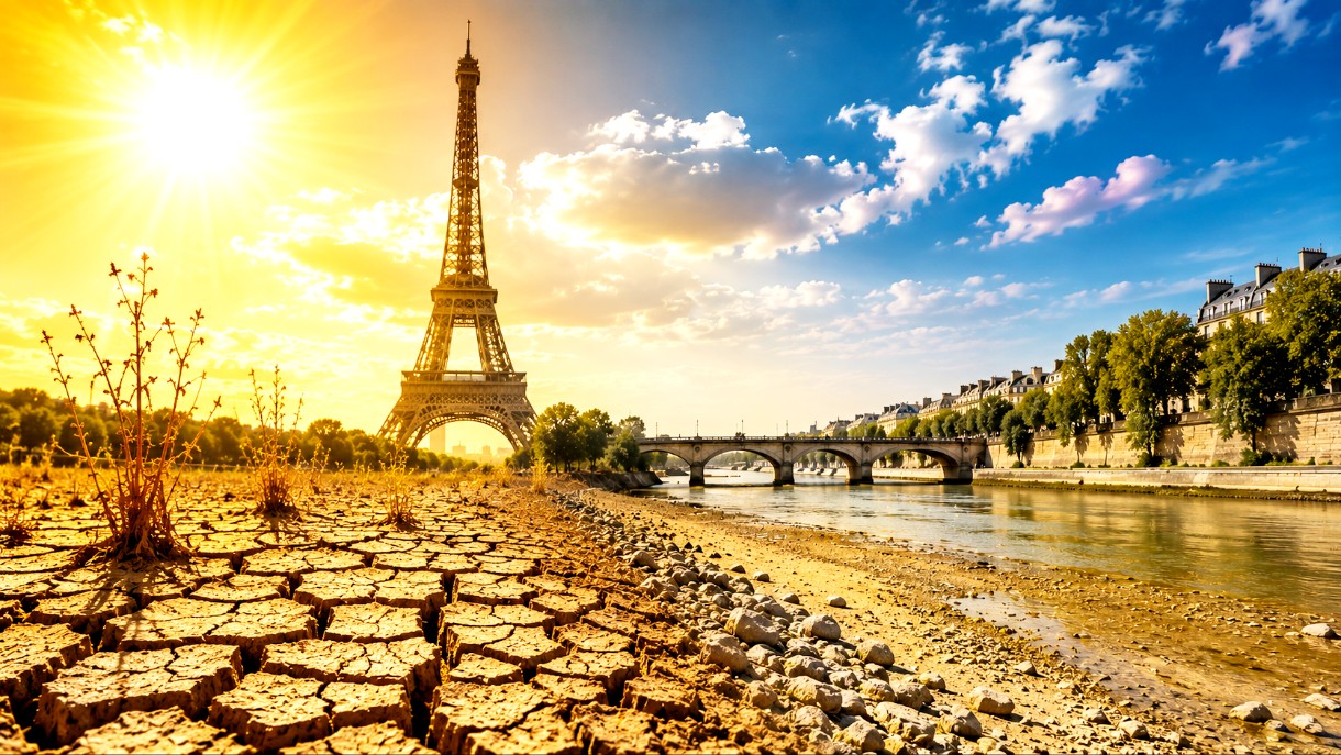 Dürre-an-der-Seine-mit-Eiffelturm_Illustration