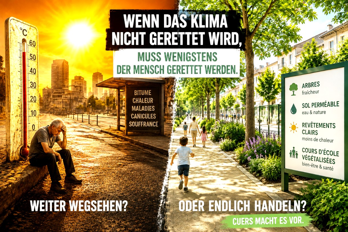 Kommentar: Wenn das Klima nicht gerettet wird, muss wenigstens der Mensch gerettet werden