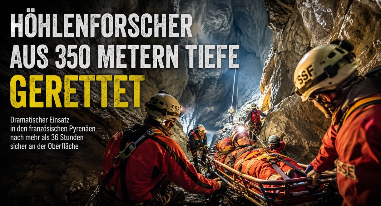 Höhlenforscher-Pyrenäen-Rettung_Illustration