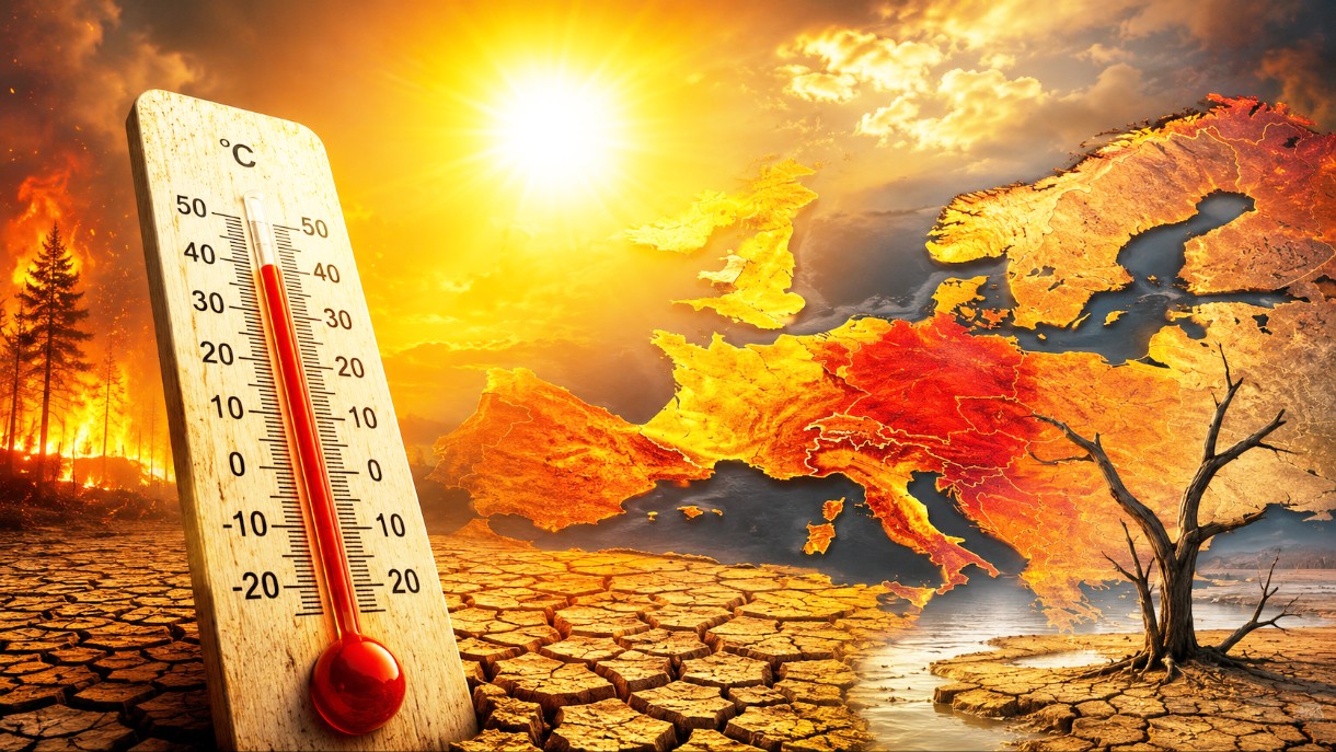 Klimawandel-Hitze-Europa_Illustration