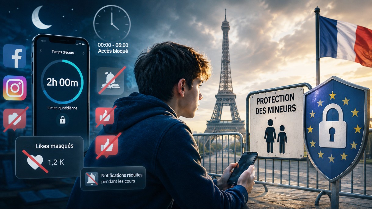 Zwei Stunden Instagram am Tag: Warum Metas neue Jugendregeln auch Frankreich unter Druck setzen