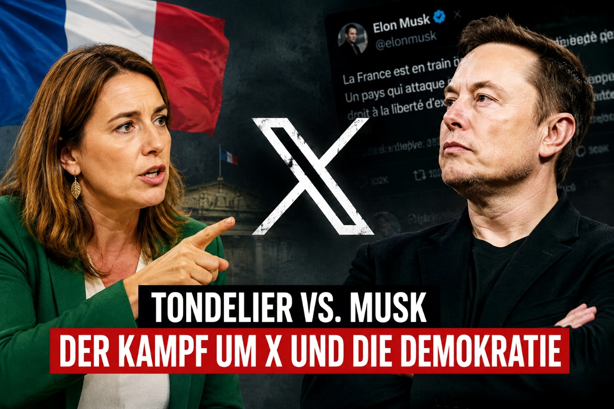 Tondelier greift Musk frontal an: Der Streit um X wird zum politischen Machtkampf