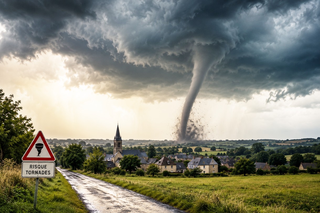 Wenn der Himmel rotiert: Frankreich und die wachsende Sorge vor Tornados