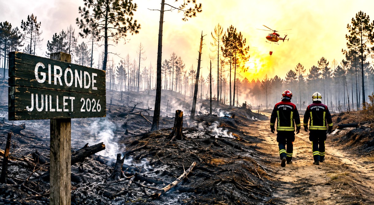 Nach dem Feuer ist vor dem Feuer: In der Gironde beginnt der lange Kampf um den Wald