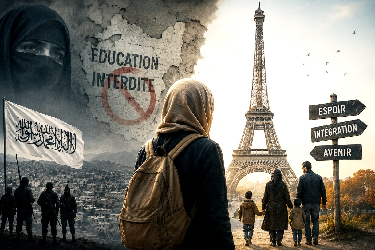Zwischen-Dunkelheit-und-Hoffnung-Afghanen-in-Paris_Illustration