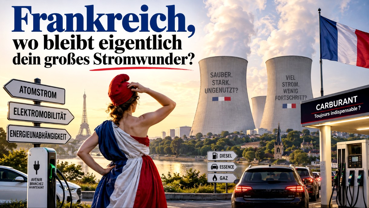 Frankreich, wo bleibt eigentlich dein großes Stromwunder?